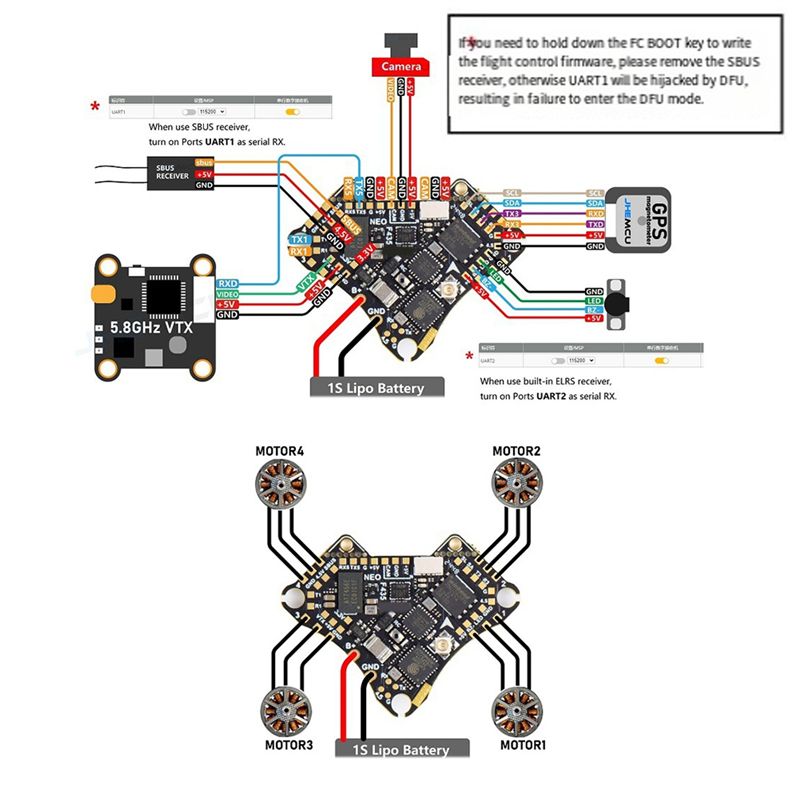 FBIL-F435 NEO 1S AIO Flight Co - Drone Flight Controller 评论和价格