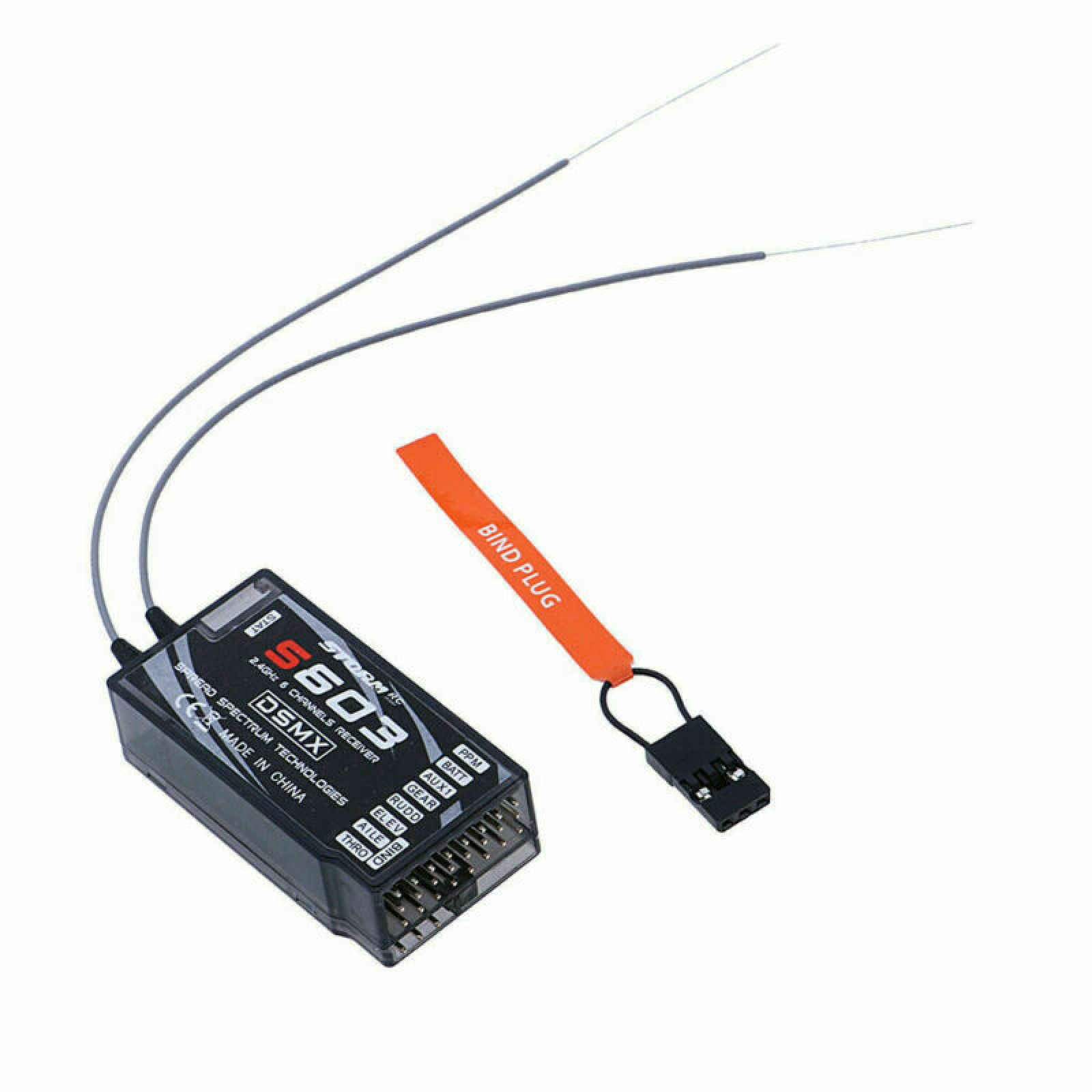 6CH 2.4GHz PPM S603 Receiver w - Drone Antenna 评论和价格