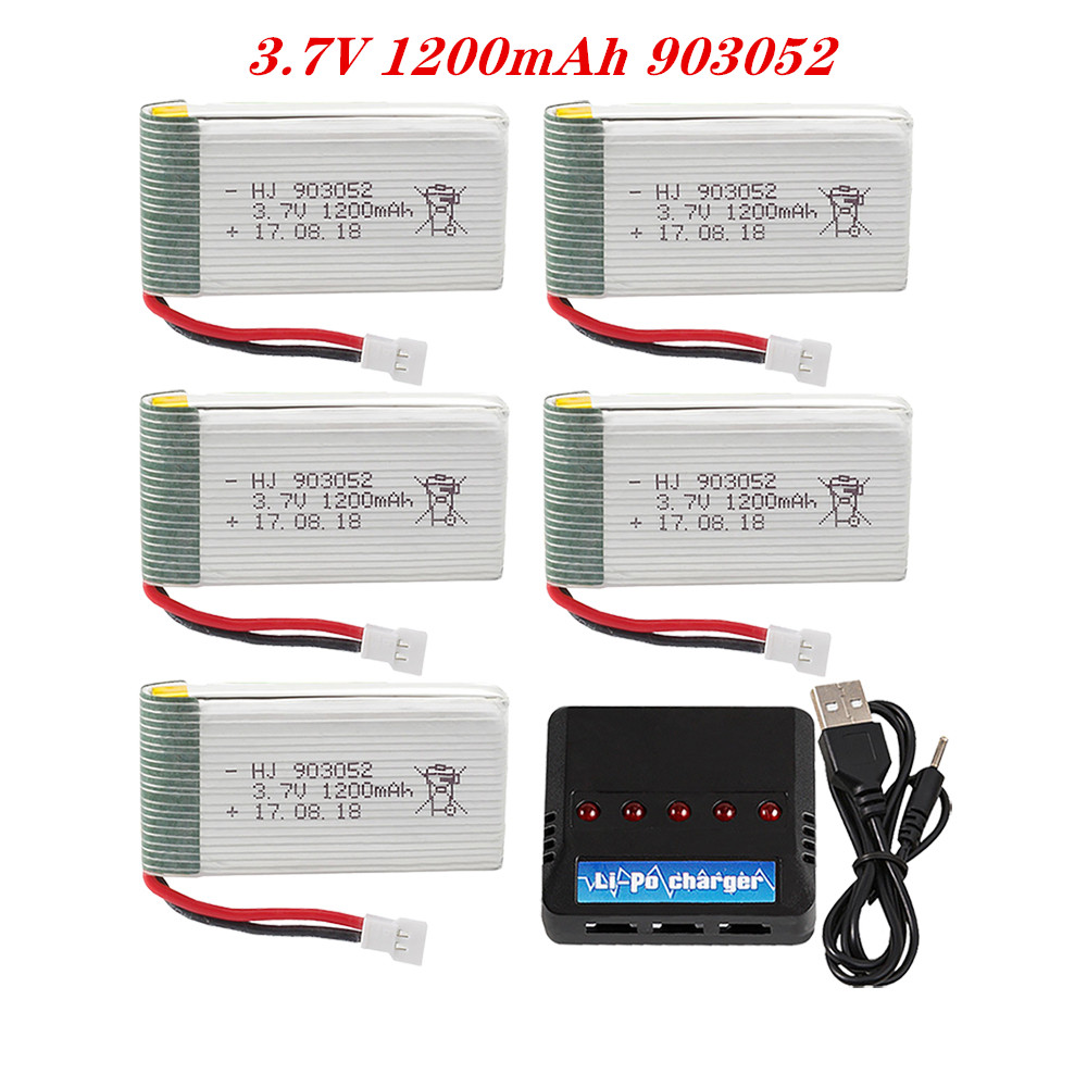 3.7V 1200mah 903052 Lipo Batte - Drone Charger 评论和价格