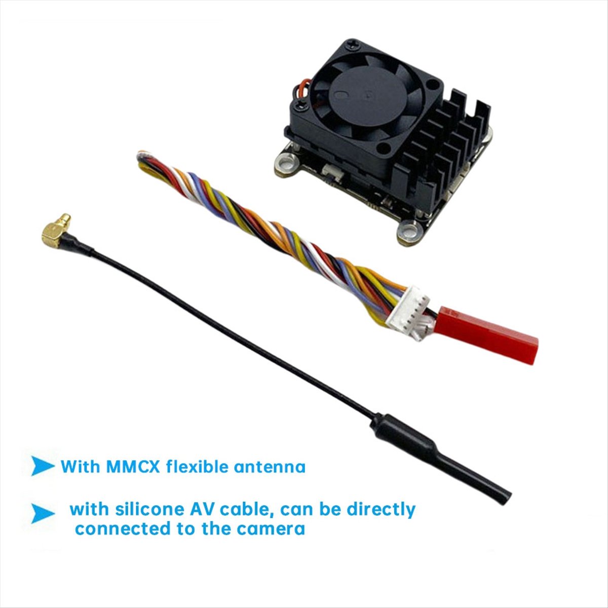 5.8G 2W VTX 2000mW FPV Video T - Drone Transmitter 评论和价格
