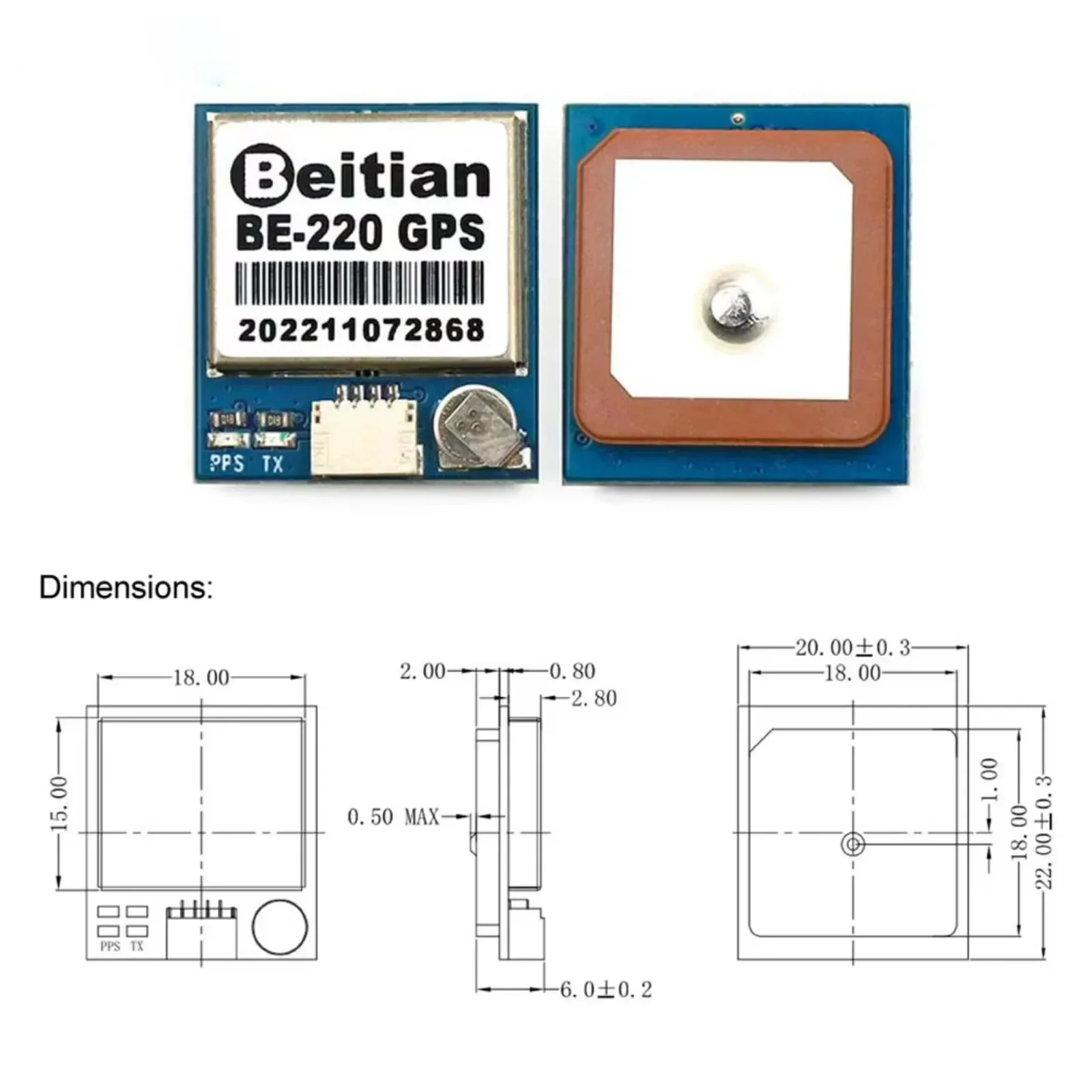 BE-220 M10050 Ultra-Low Power  - Drone Gps Module 评论和价格