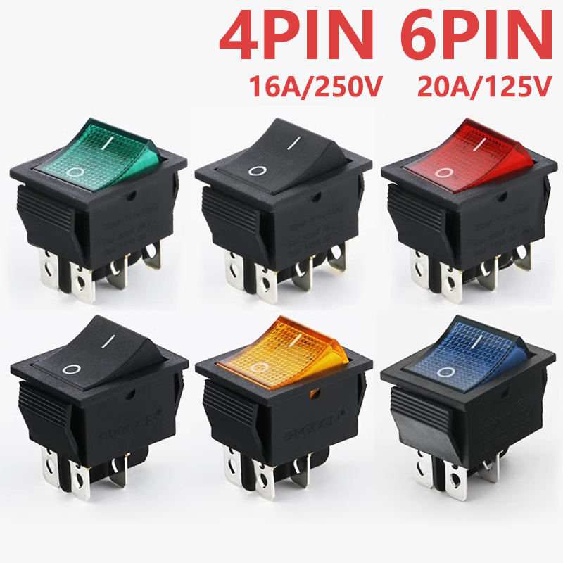 KCD4 Rocker Switch ON OFF With - Drone Buzzer 评论和价格