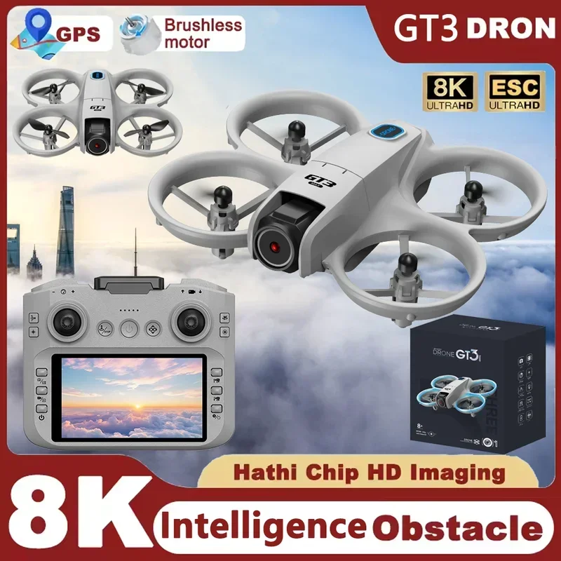 GT3 Mini NEW Drone Rc Quadcopt - Drone Gimbal 评论和价格