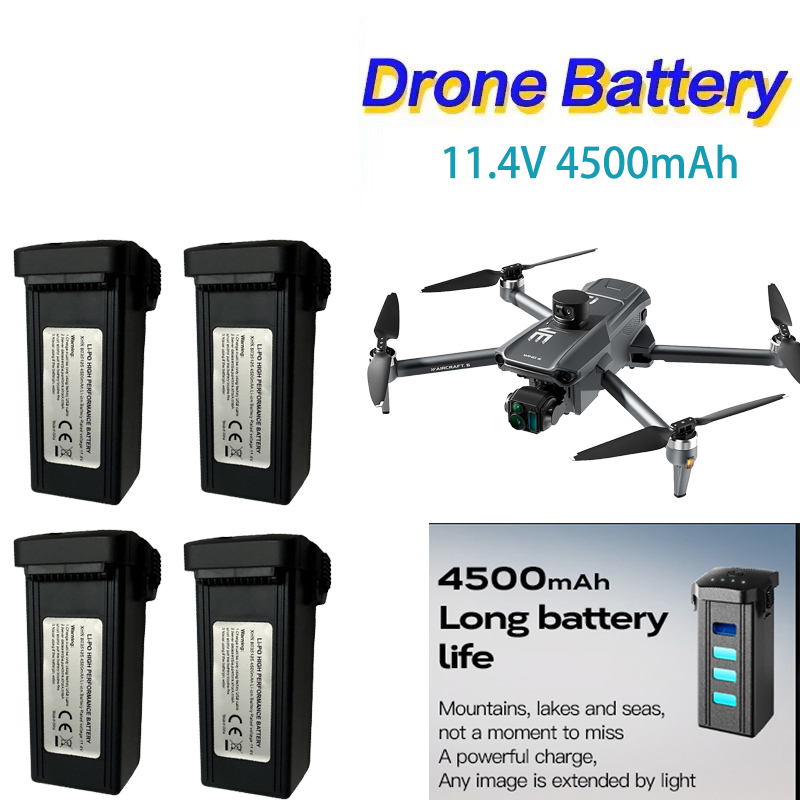 11.4V 4500mAh Intelligent Lipo - Drone Gps Mount 评论和价格