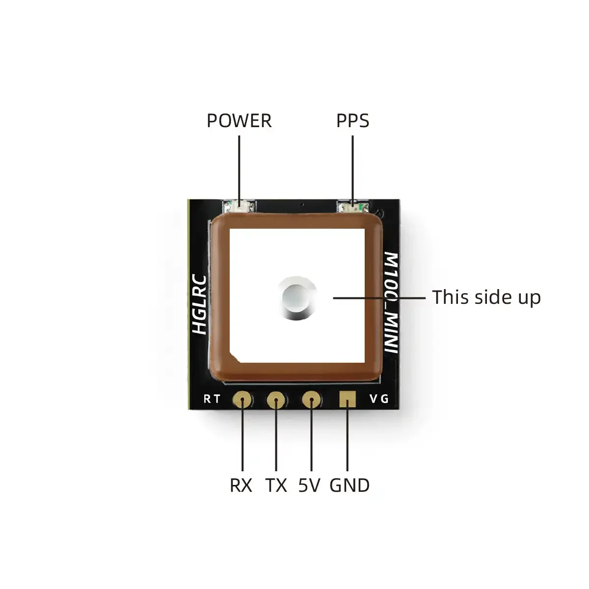 HGLRC M100 Mini GPS Module M10 - Drone Gps Module 评论和价格