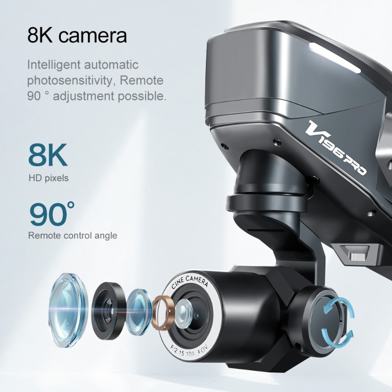 2025 V196 Automatic Obstacle A - Drone Gimbal 评论和价格