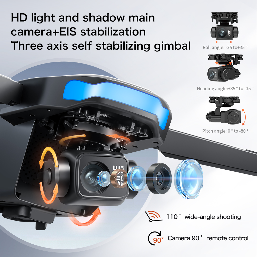 New S-X1 MAX Drone GPS 8K Prof - Drone Gimbal 评论和价格
